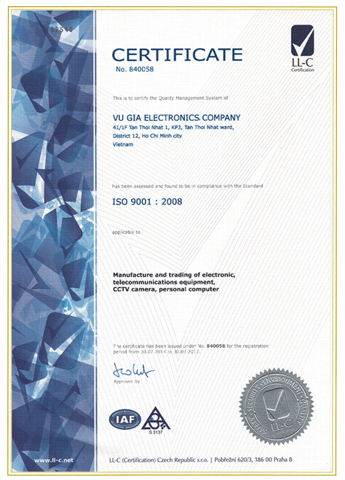 ISO 9001:2008